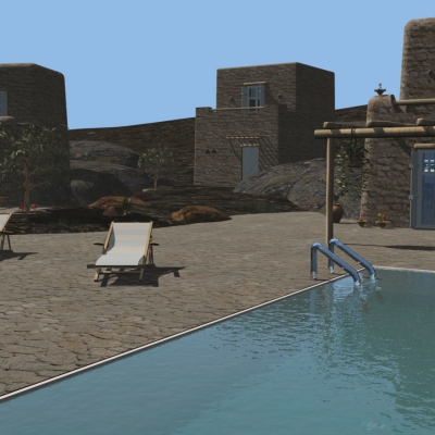 Complex of 19 small Villas with Pools